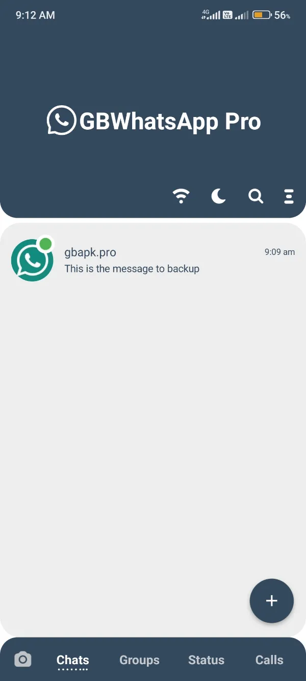 Open GBWhatsApp Pro App
